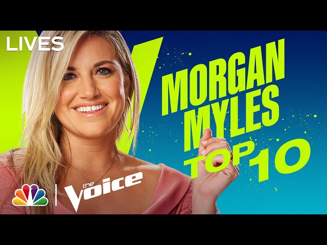 Morgan Myles Performs Chris Stapleton's "Tennessee Whiskey" | NBC's The Voice Top 10 2022