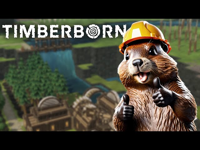 Building a HUGE Water Reservoir! - Timberborn