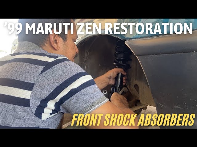 99 Maruti Zen Restoration - Front Shock Absorbers