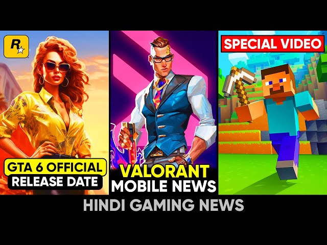GTA 6 Official Release News 😱, Valorant Mobile Update, COC, AC Big Controversy | Gaming News 210