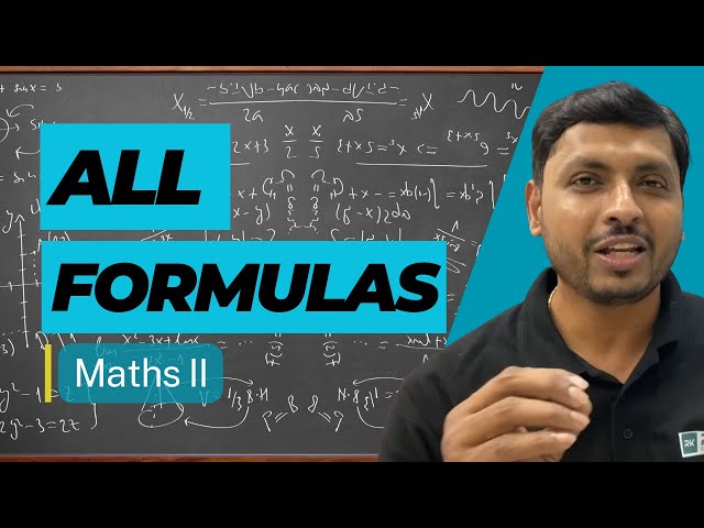 Complete Maths 2 Formulas | Engineering Mathematics 2 | First Year Engineering | RK SIR | RKDEMY