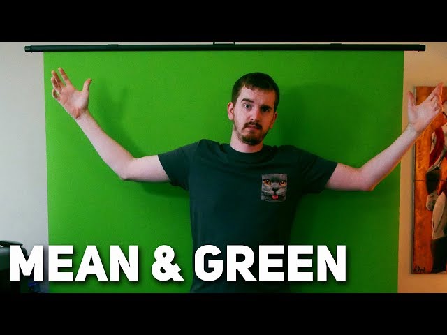 THE BEST GREEN SCREEN FOR STREAMING... EVER! - Elgato Green Screen Review & Setup Guide