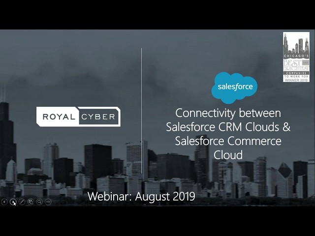 Webcast: Connectivity between Salesforce CRM Cloud & SFCC | Salesforce CRM Implementation Services