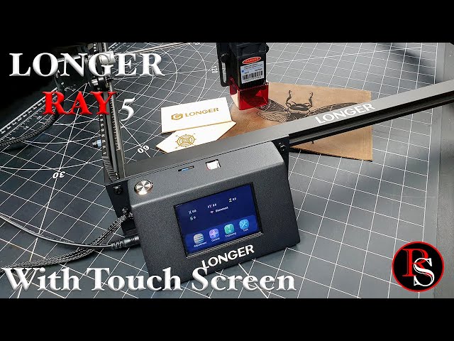 The First Laser Engraver With a Built-in 3.5" Touch Screen - Longer RAY 5 Unboxing Assembly and Test