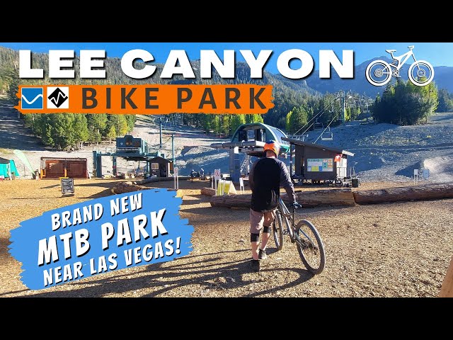 New Lee Canyon Bike Park: Blue & Black Trails 2022