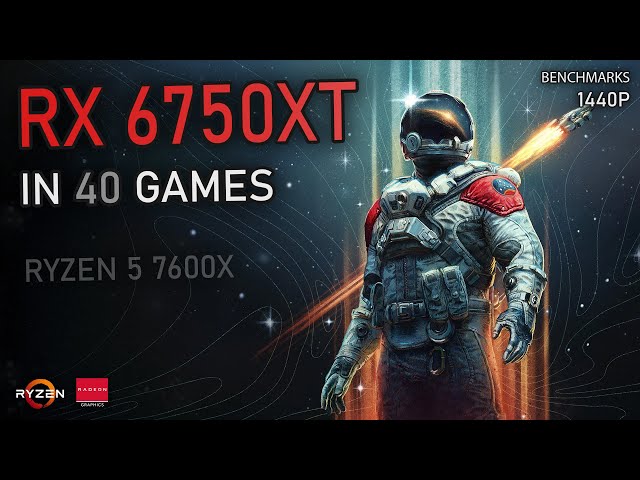 Can the RX 6750XT run 1440P in 2023? 40 Games Benchmarked!