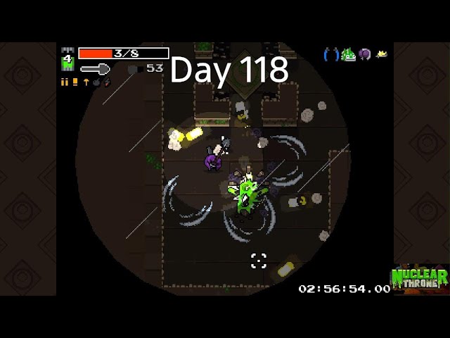 Playing nuclear throne until silksong comes out Day 118