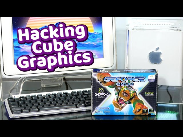 Hacking a PC Graphics Card into my G4 Cube!