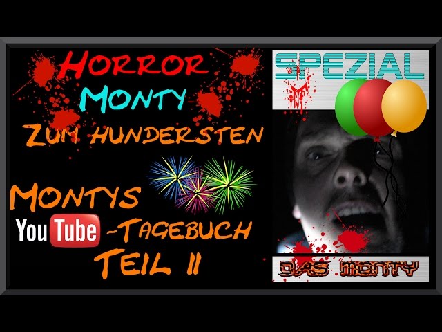 Horrorschocker zu Halloween - Blutiges Gemetzel zum 100 Abo Spezial von Das Monty