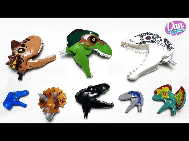 8 Lego Dangerous Dinosaurs Jurassic World Fallen Kingdom - INDORAPTOR T-REX