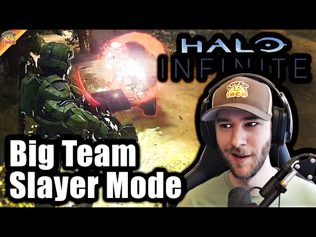 chocoTaco is Farming in Halo Infinite's Big Team Slayer Mode ft. Reid, Julien, & HollywoodBob