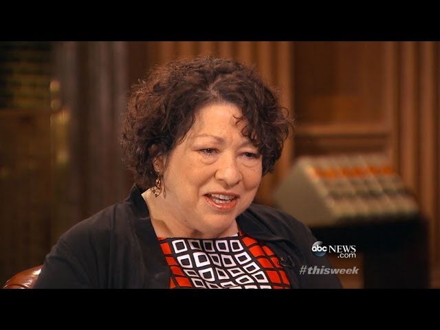 'This Week': Justice Sonia Sotomayor