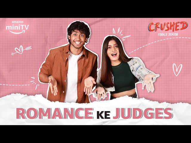 Aadhya Anand & Rudhraksh Jaiswal Play A Fun Game | Crushed Season 4 | Amazon miniTV