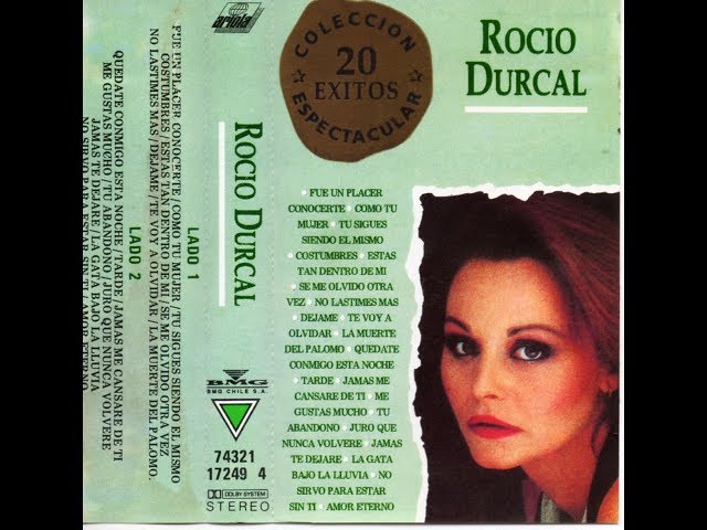 ROCIO DURCAL - COLECCION 20 EXITOS (1993) CASSETTE FULL ALBUM