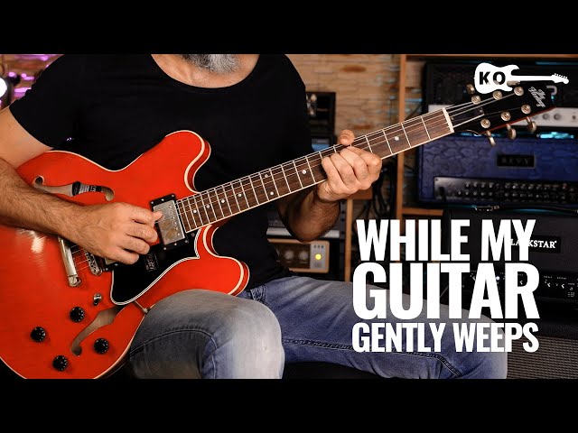 The Beatles - While My Guitar Gently Weeps - Guitar Cover by Kfir Ochaion - Heritage Guitars - 42GS4