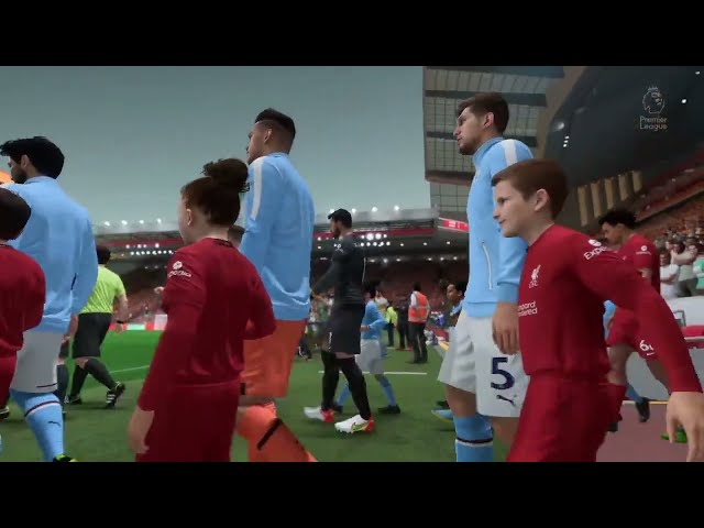 EA Sports FIFA 23 Premier League gameplay on Xbox Series X