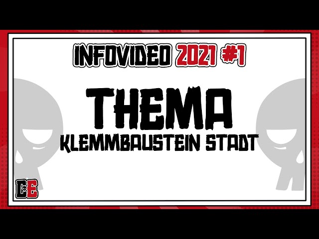 INFO Video #1 -  Klemmbaustein "Stadt" Projekt Infos