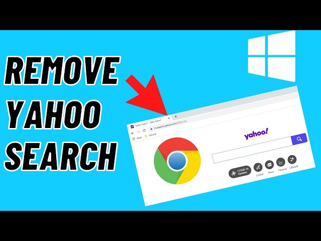 How To REMOVE YAHOO SEARCH  From CHROME (Works In 2024)