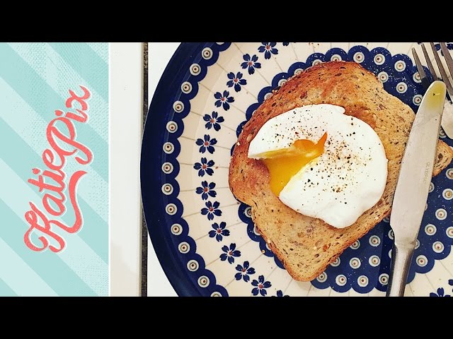 How to Poach an Egg in a Microwave Hack | Katie Pix