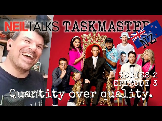 A Canadian watches Taskmaster NZ!  Series 2 - Episode 3 Reaction (I LOVE this show!  But...)
