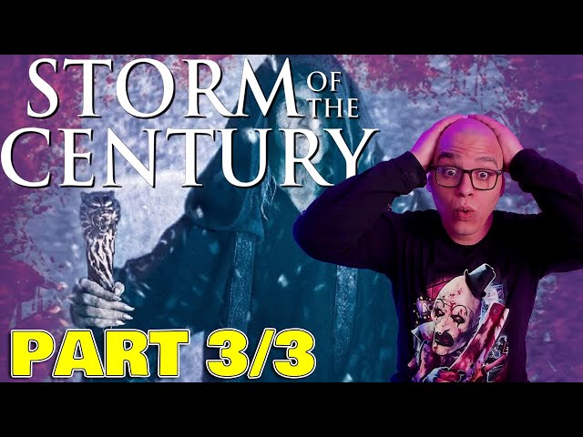 First Time Watching STEPHEN KING'S  STORM OF THE CENTURY | Part 3/3 | Reaction & Commentary