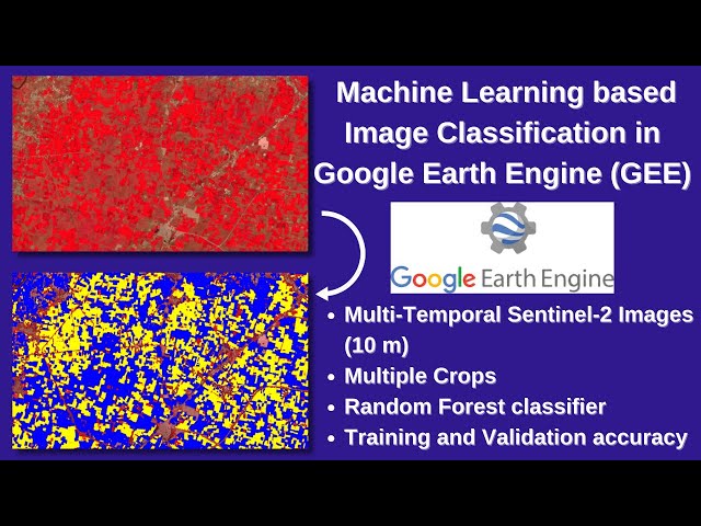 Machine learning (ML) based Image Classification in Google Earth Engine (GEE) using Sentinel-2 data