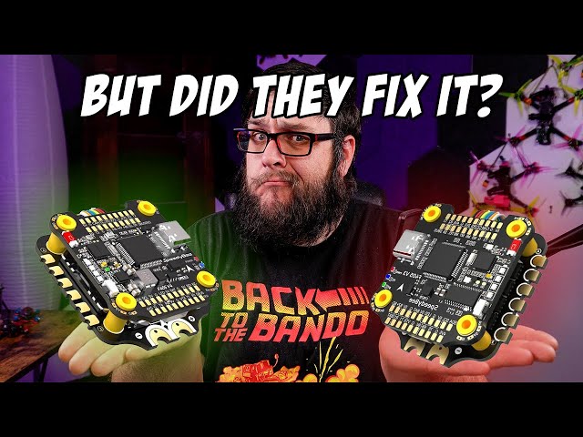 But did they actually fix anything?  SpeedyBee is at it again with the F405 V4 stack