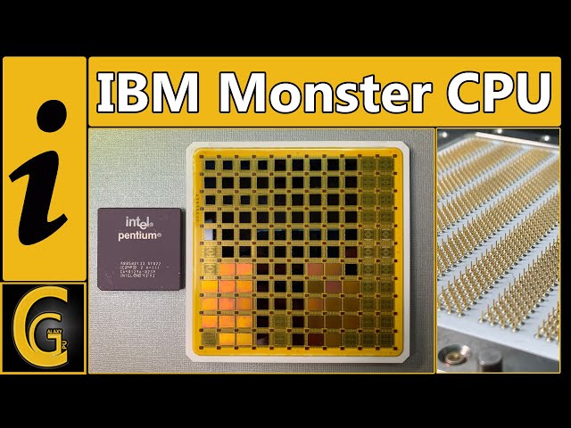 IBM 9121 Mainframe CPU Teardown, TCM & MCM ES/9000