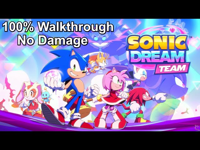 Sonic Dream Team - 100% Full Game Walkthrough (No Damage)