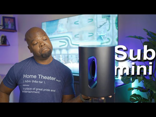 The small subwoofer with SERIOUS Bass w/ DEMO | Sonos Sub Mini