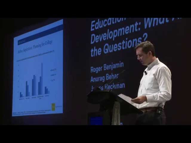 Education and Human Development: What are the questions?