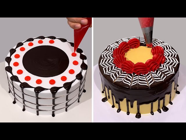 Most Satisfying Chocolate Cake Decorating Videos | Quick & Easy Cake Decorating Tutorials