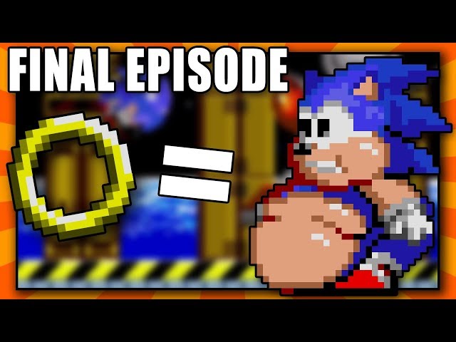 Sonic, but rings make him FAT! - Episode 5 (Hilarious Rom Hack)