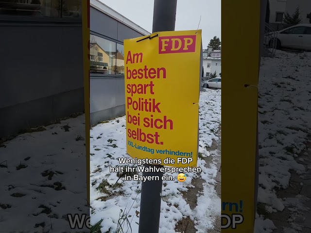Fundstück der Woche: FDP erfüllt unfreiwillig Wahlversprechen