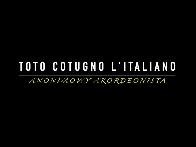 L'italiano - Toto Cotugno - Accordion Cover