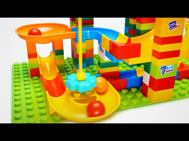 Exploring Colors, Shapes, and Numbers with Funfair Blocks - Best Kids Learning Video