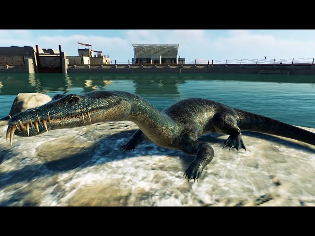 Jurassic World Evolution 2 - Nothosaurus Gameplay (PS5 UHD) [4K60FPS]
