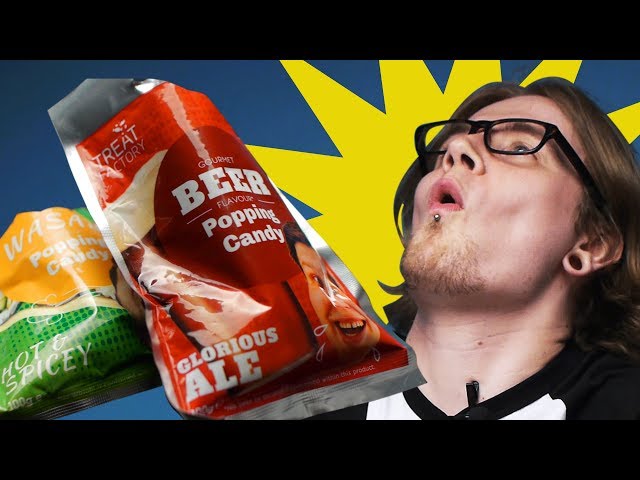 Wasabi and Beer Flavoured Popping Candy | LOOTd Taste Test
