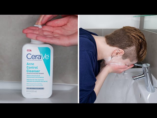How to use CeraVe Acne Control Cleanser