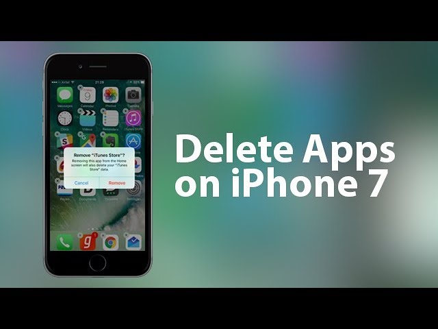 How to Delete/Remove/Uninstall Multiple Apps on iPhone 7 Plus/7 in One Click.