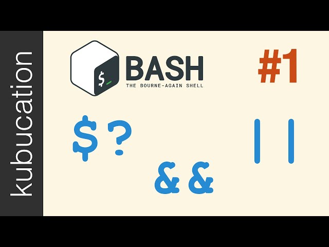 Bash exit codes & command chaining | #1 Practical Bash