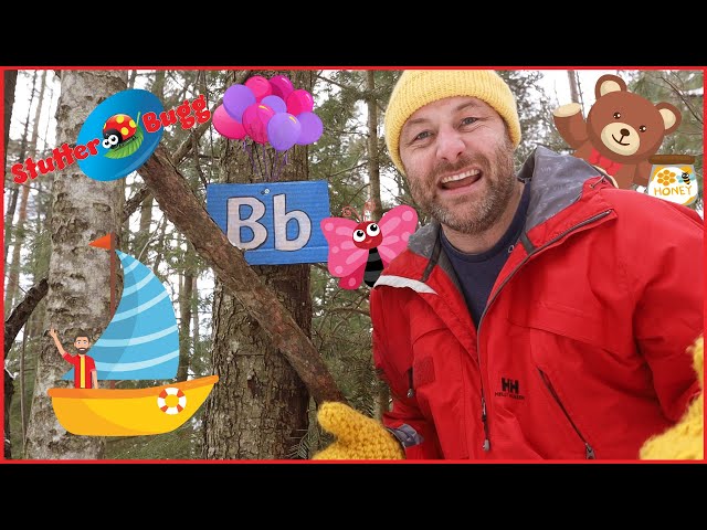 Learn the Alphabet (Letter B) | Educational Videos for Kids | Stutterbugg