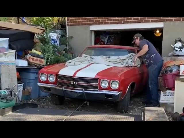 1970 Chevelle SS396 Found Hiding in a Cincinnati, OH Basement Over 30 Years!!!