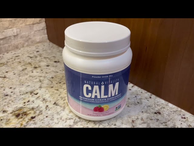 Review   Natural Vitality Calm Magnesium Citrate Supplement