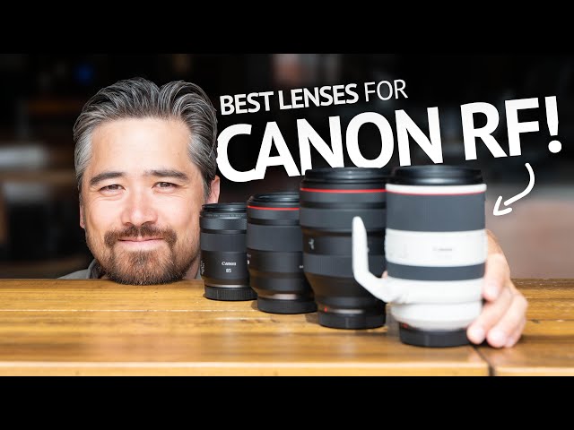 The BEST Lenses for Canon's RF Mount!