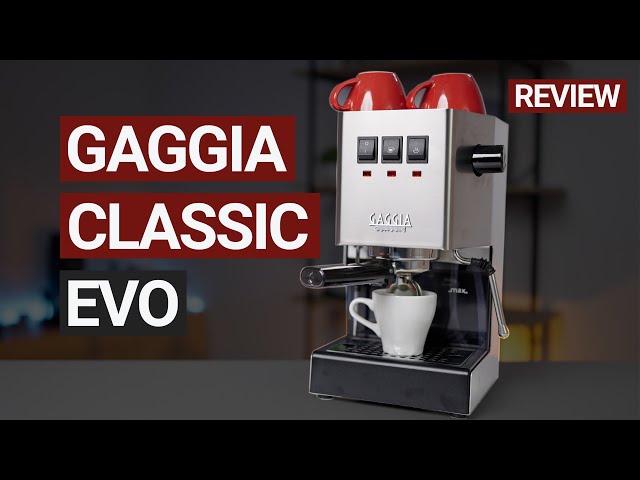 Gaggia Classic EVO Espresso Machine Review