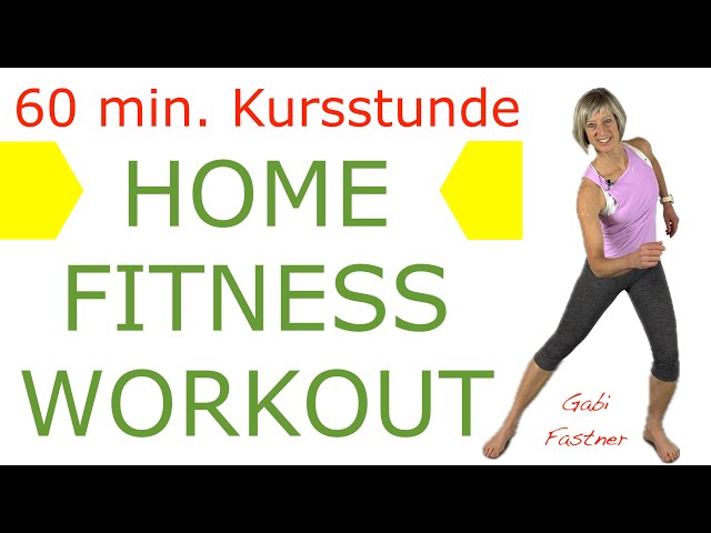 ⏱️60 min. Home Fitness Workout | Ganzkörper-Training, Cardio & Figur | ohne Geräte