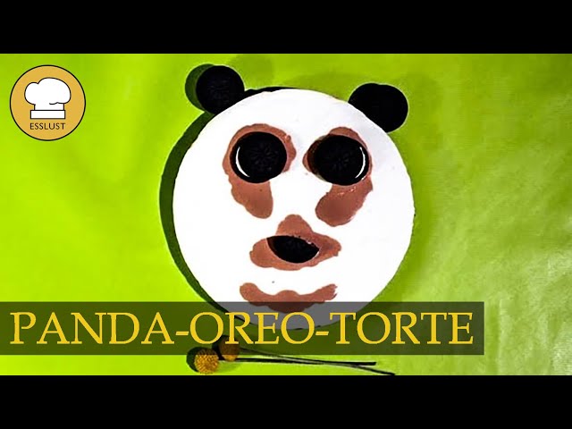 PANDA-OREO-TORTE | Kühlschranktorte ohne Backen