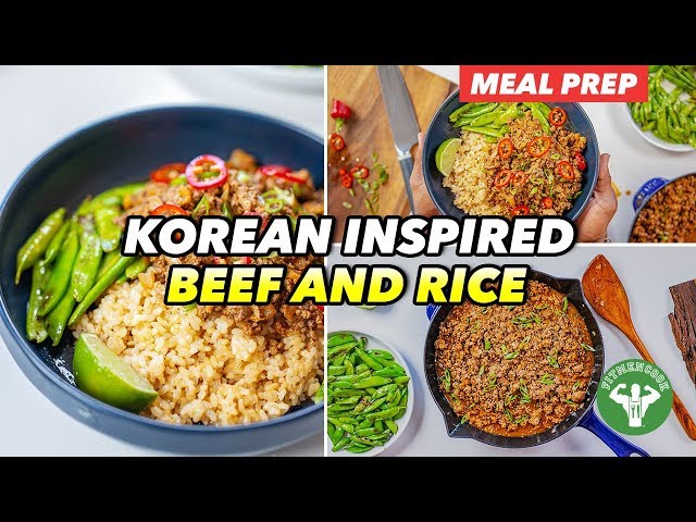 $4 Korean-inspired Beef and Rice Bowl: Budget Meals