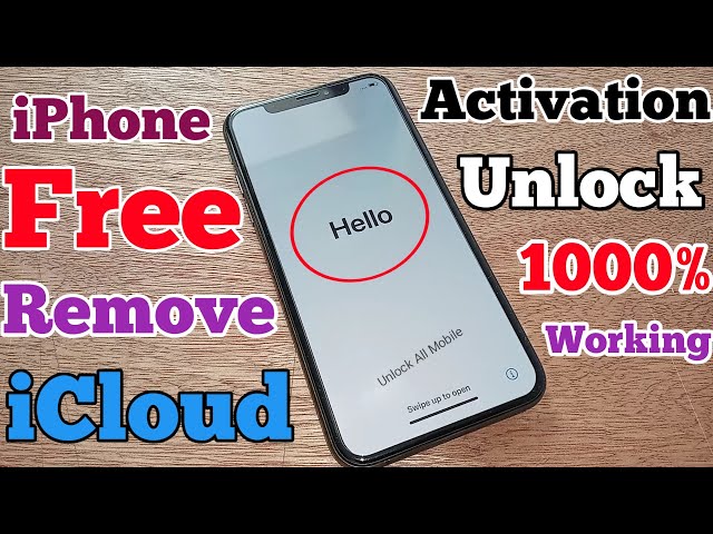 Free‼️Remove iPhone Activation Lock✔️Unlock iCloud✔️1000% Working any iPhone